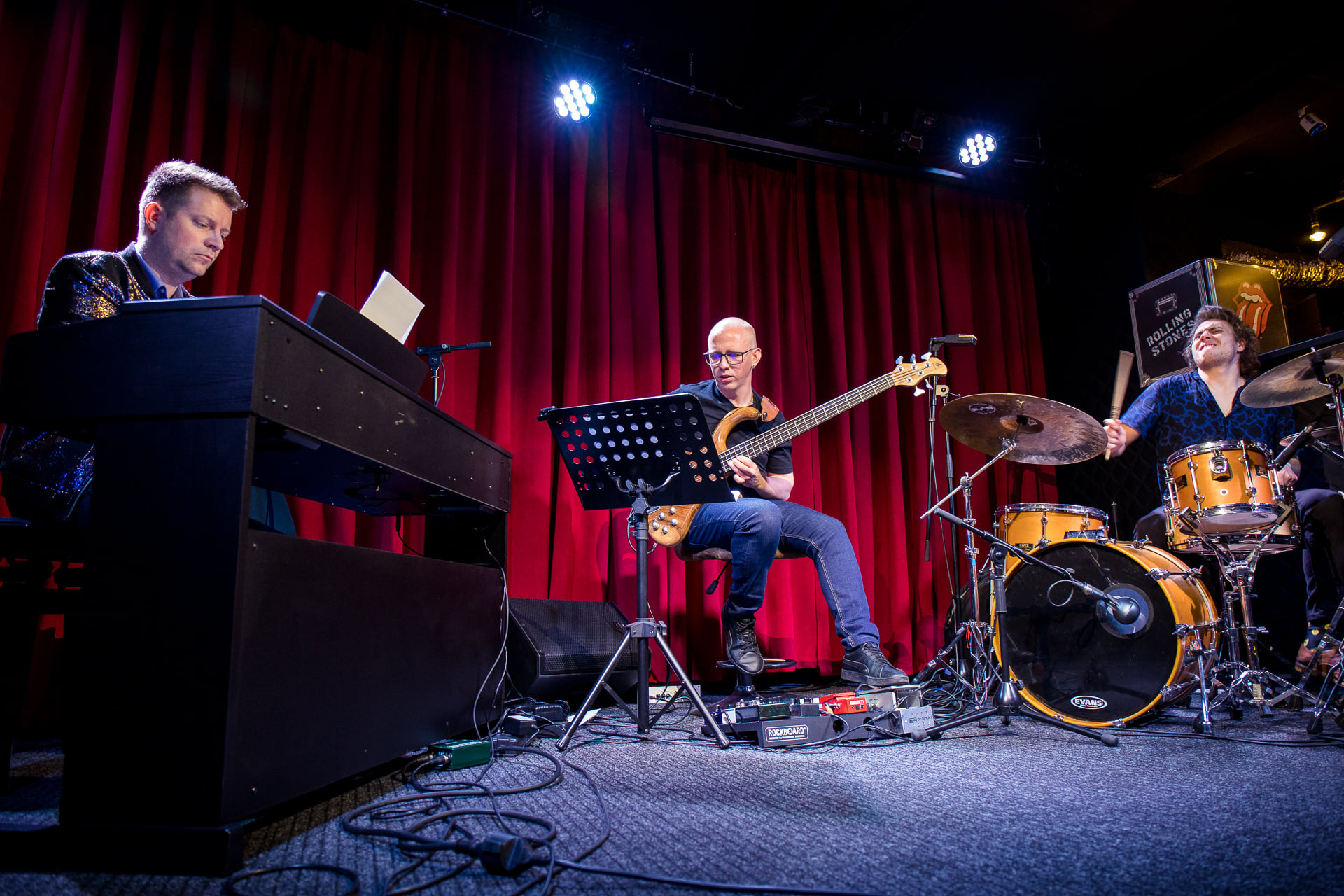 Gábor Csordás trio in Jazzmine club Vác